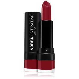 NOBEA Day-to-Day Hydrating Lipstick ruj hidratant culoare Red Wine #L16 4