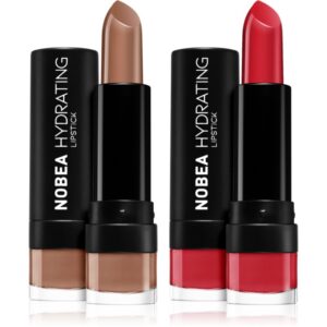 NOBEA Day-to-Day Hydrating Lipstick set de buze-ro