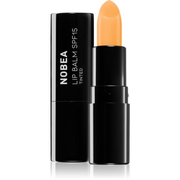 NOBEA Day-to-Day Lip Balm SPF 15 Tinted balsam de buze SPF 15 #L01 Honey Peach 4 g-ro