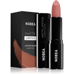 NOBEA Day-to-Day Matte Lipstick ruj mat culoare Sandstone #M20 3 g-Țena