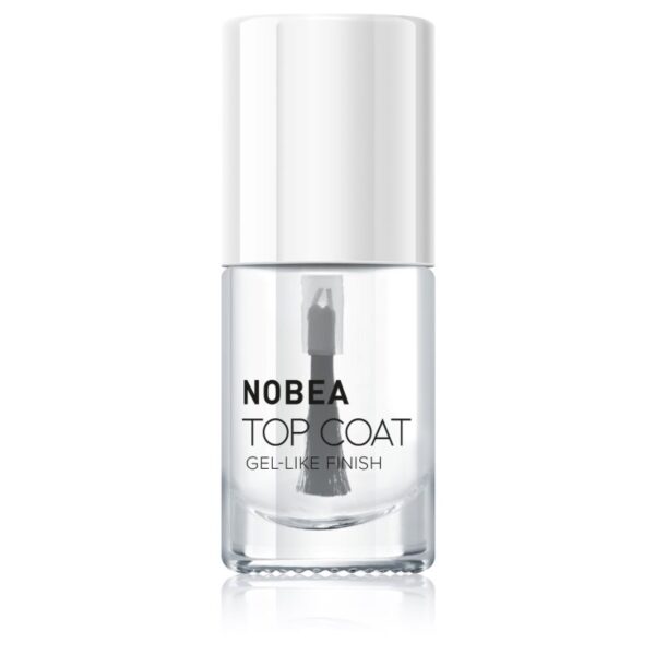 NOBEA Day-to-Day Top Coat Lac pentru protejarea ojei cu efect de stralucire 6 ml-ro