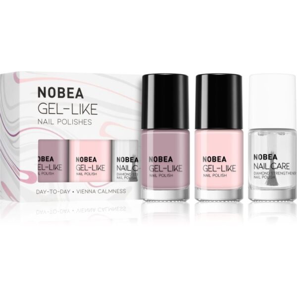 NOBEA Day-to-Day Vienna Calmness Set set de lacuri de unghii 3x6 ml-ro