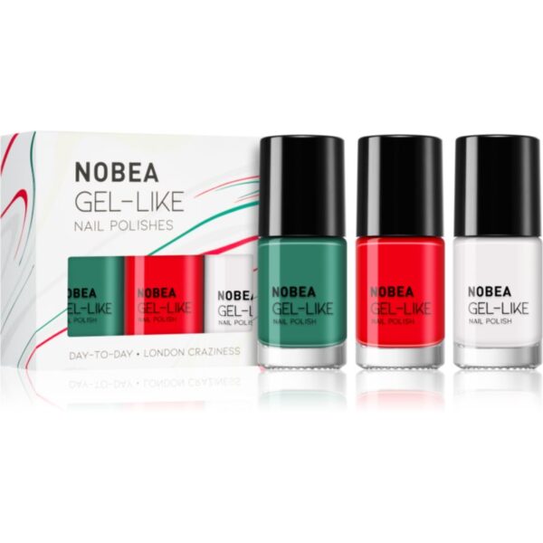 NOBEA Day-to-Day Vienna Calmness Set set de lacuri de unghii 3x6 ml-ro