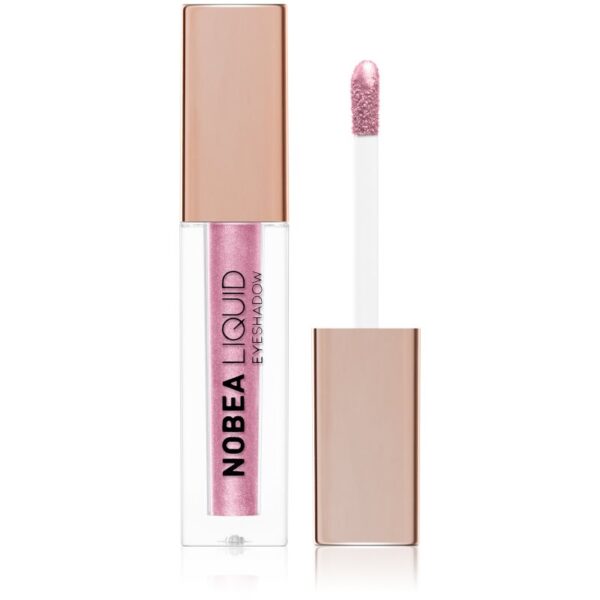 NOBEA Metal Liquid Eyeshadow lichid fard ochi culoare Rosegold #E02 4 ml-ro