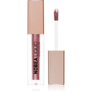 NOBEA Metal Liquid Eyeshadow lichid fard ochi culoare Sparkling Grape #E07 4 ml-Țena