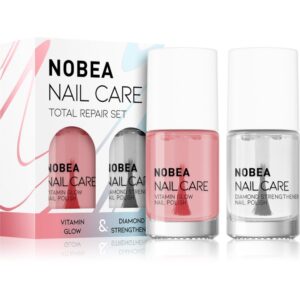 NOBEA Nail Care Diamond Strength Set set de lacuri de unghii Total repair set-Țena
