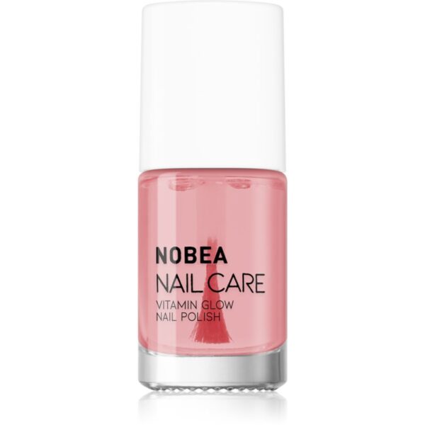 NOBEA Nail Care Vitamin Glow Nail Polish lac de unghii pentru ingrijire 6 ml-ro