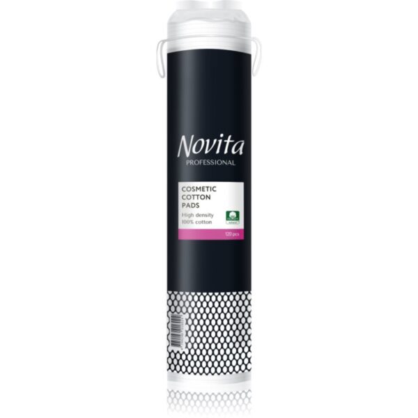 NOVITA Professional tampoane cosmetice pentru demachierea și curățarea tenului 120 buc-ro