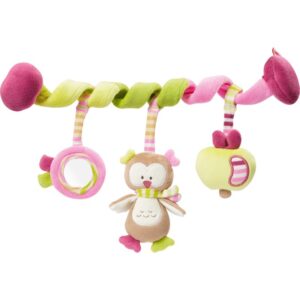 NUK Activity Spiral Owl jucărie suspendabilă contrastantă 1 buc-ro