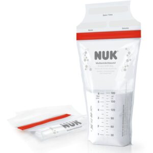 NUK Breast Milk Bag sac pentru păstrarea laptelui matern 25 buc-Țena