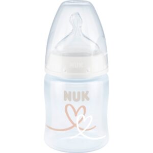 NUK First Choice + 150 ml biberon pentru sugari cu controlul temperaturii 150 ml-Țena