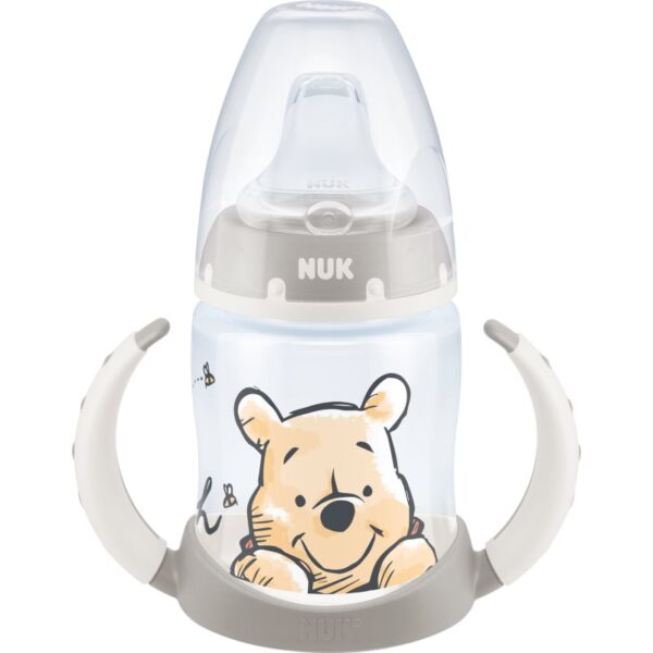NUK First Choice + Winnie The Pooh biberon pentru sugari cu controlul temperaturii 6-18 m 150 ml-Țena