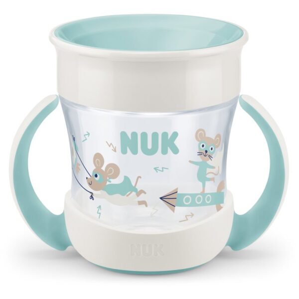 NUK Magic Cup Mini ceasca cu mânere 6m+ Green 160 ml-Țena