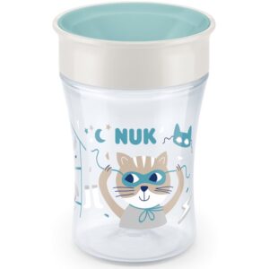 NUK Magic Cup ceasca cu capac 8m+ Green 230 ml-Țena