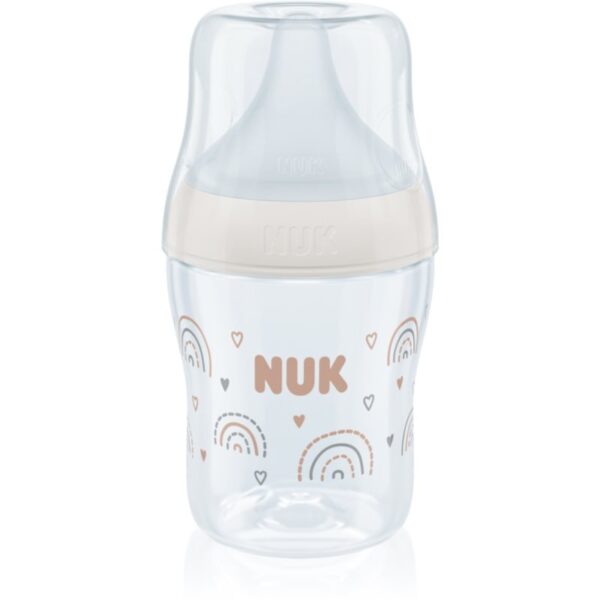 NUK Perfect Match biberon cu controlul temperaturii White 150 ml-ro
