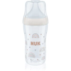 NUK Perfect Match biberon cu controlul temperaturii White 260 ml-ro
