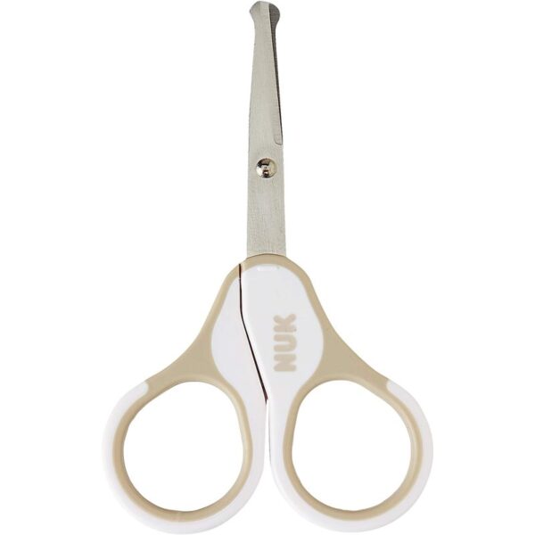 NUK Scissors foarfece cu vârf rotunjit pentru copii Beige 1 buc-Țena