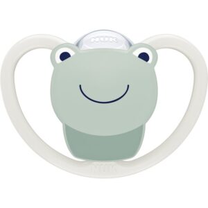 NUK Space 0-6 m suzetă Frog 1 buc-Țena