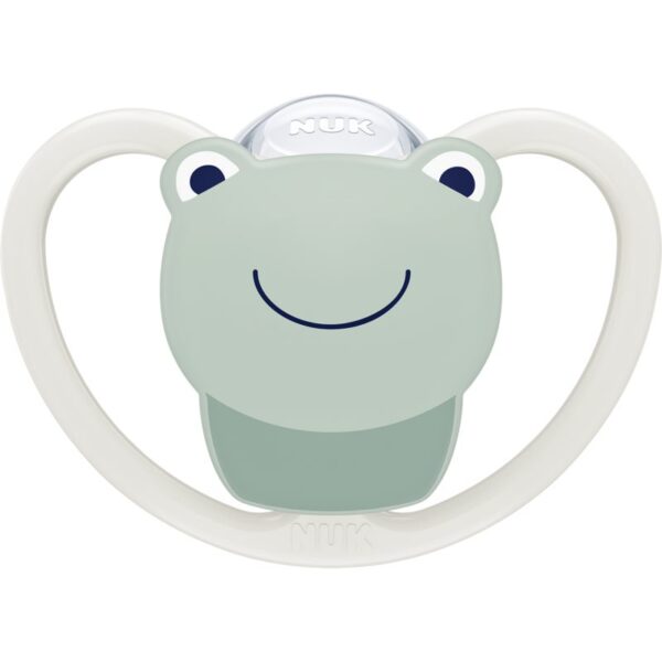 NUK Space 0-6 m suzetă Frog 1 buc-Țena
