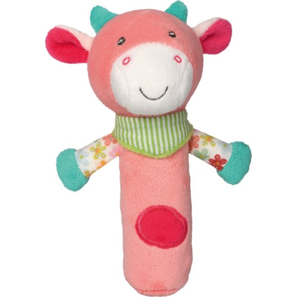 NUK Squeaky Toy Cow jucărie fluierătoare moale 1 buc-ro