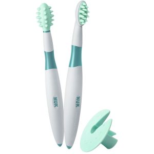 NUK Teeth set pentru dinti sanatosi si gingii sanatoase 6m+ 1 buc-ro