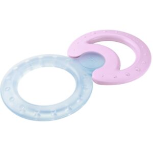 NUK jucărie pentru dentiție cu efect racoritor 3-12 m Violet 2 buc-Țena