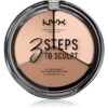 NYX Professional Makeup 3 Steps To Sculpt Patela pentru conturul fetei culoare 01 Fair 15 g-ro