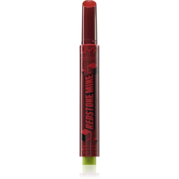 NYX Professional Makeup A Minecraft Movie balsam de buze culoare Redstone Mine 2 g-Țena