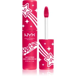 NYX Professional Makeup Barbie Smooth Whip Matte Lip Cream ruj lichid mat culoare 02 Perfect Day Pink 4 ml-ro
