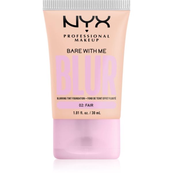 NYX Professional Makeup Bare With Me Blur Tint make up hidratant culoare 02 Fair 30 ml-Țena