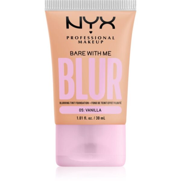 NYX Professional Makeup Bare With Me Blur Tint make up hidratant culoare 05 Vanilla 30 ml-ro