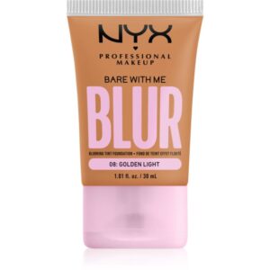 NYX Professional Makeup Bare With Me Blur Tint make up hidratant culoare 08 Golden Light 30 ml-ro