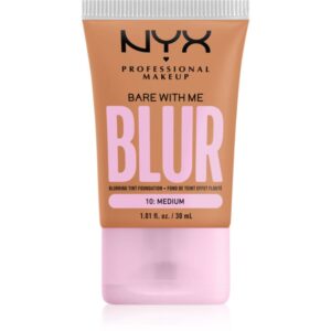 NYX Professional Makeup Bare With Me Blur Tint make up hidratant culoare 10 Medium 30 ml-Țena