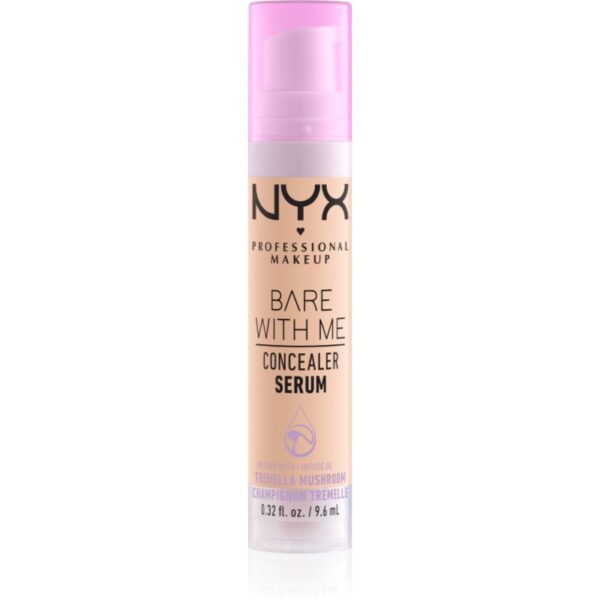 NYX Professional Makeup Bare With Me Concealer Serum hidratant anticearcan 2 in 1 culoare 03 Vanilla 9