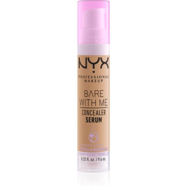 NYX Professional Makeup Bare With Me Concealer Serum hidratant anticearcan 2 in 1 culoare 07 Medium 9