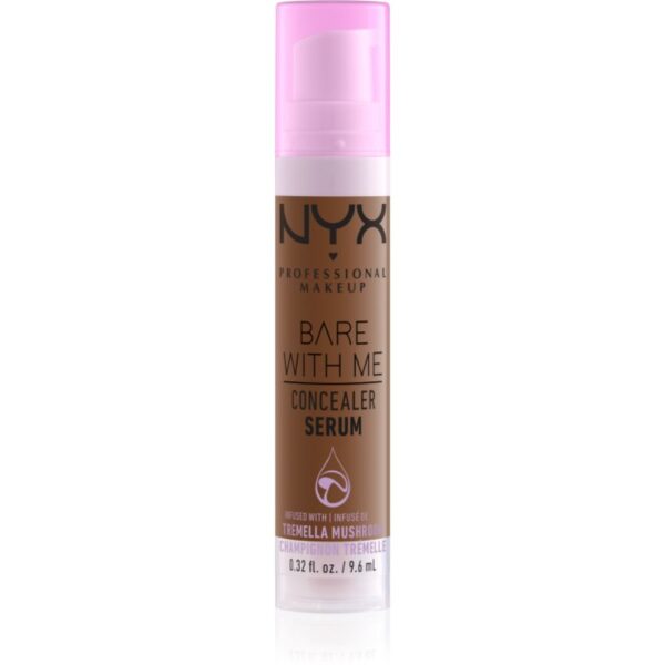 NYX Professional Makeup Bare With Me Concealer Serum hidratant anticearcan 2 in 1 culoare 11 Mocha 9