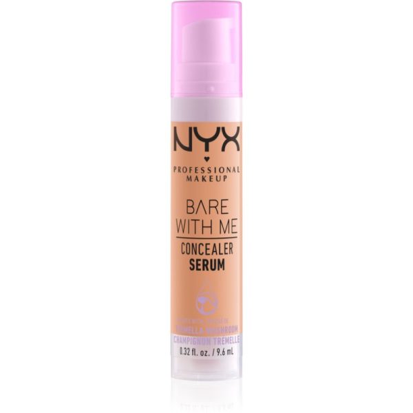 NYX Professional Makeup Bare With Me Concealer Serum hidratant anticearcan 2 in 1 culoare 5.7 Light Tan 9