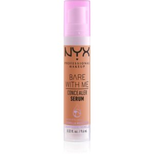 NYX Professional Makeup Bare With Me Concealer Serum hidratant anticearcan 2 in 1 culoare 8.5 Caramel 9