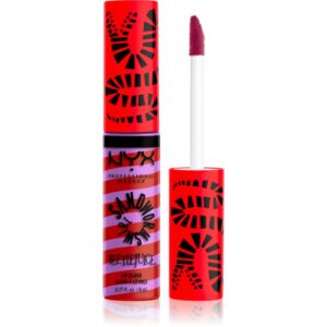 NYX Professional Makeup Beetlejuice Sandworm Swirl luciu de buze stralucitor culoare 03 Red 8 ml-ro