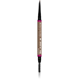 NYX Professional Makeup Blade & Shade creion pentru sprancene cu pensula culoare 04 Taupe g-ro