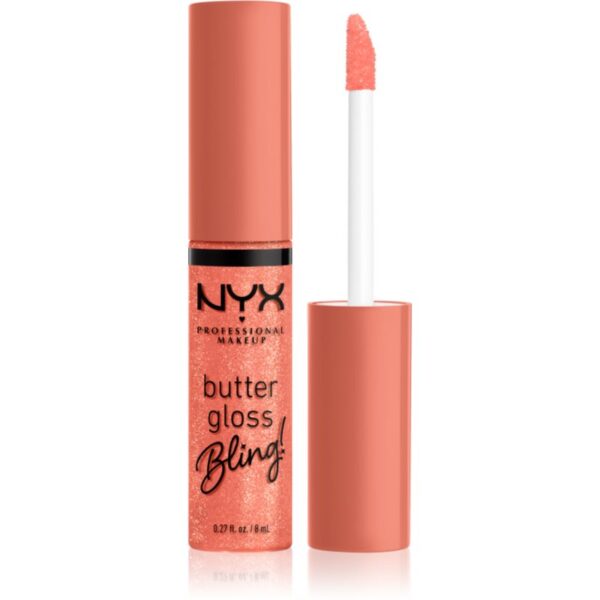 NYX Professional Makeup Butter Gloss Bling lip gloss strălucitor culoare 02 Dripped Out 8 ml-ro