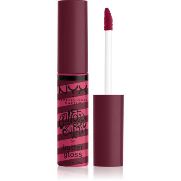 NYX Professional Makeup Butter Gloss Candy Swirl lip gloss culoare 04 Candy Apple 8 ml-ro