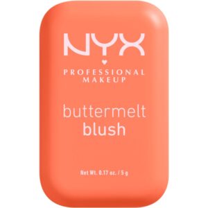 NYX Professional Makeup Buttermelt Blush fard de obraz sub forma de pudra culoare 03 Sooner The Butta 5 g-ro