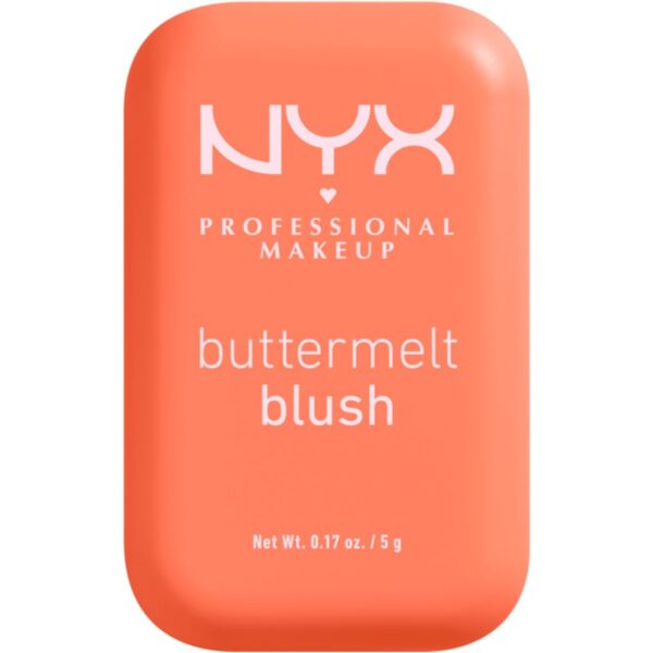 NYX Professional Makeup Buttermelt Blush fard de obraz sub forma de pudra culoare 03 Sooner The Butta 5 g-ro