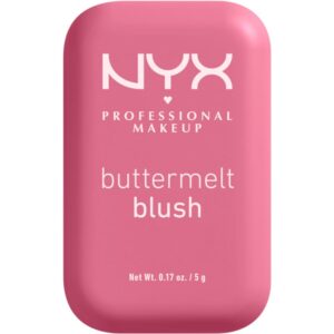 NYX Professional Makeup Buttermelt Blush fard de obraz sub forma de pudra culoare 06 For the Butta 5 g-ro