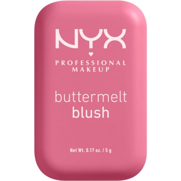 NYX Professional Makeup Buttermelt Blush fard de obraz sub forma de pudra culoare 06 For the Butta 5 g-ro