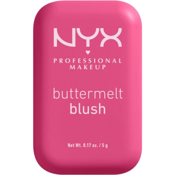 NYX Professional Makeup Buttermelt Blush fard de obraz sub forma de pudra culoare 07 Butta With Time 5 g-ro