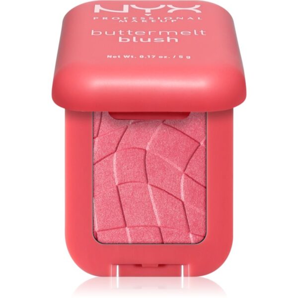 NYX Professional Makeup Buttermelt Blush fard de obraz sub forma de pudra culoare 08 Gettin Butta 5 g-ro