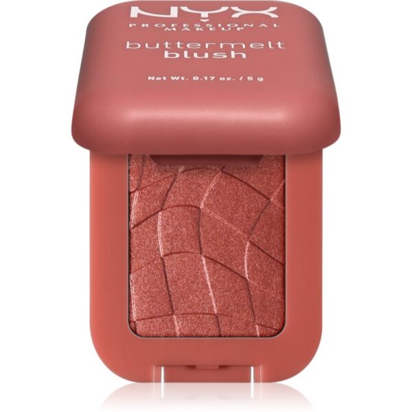 NYX Professional Makeup Buttermelt Blush fard de obraz sub forma de pudra culoare 09 Feeling Butta 5 g-ro