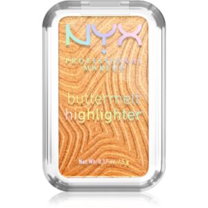 NYX Professional Makeup Buttermelt Highlighter iluminator culoare Butta Bling 5 g-Țena